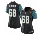 Women's Nike Jacksonville Jaguars #68 Kelvin Beachum Black NFL Jersey
