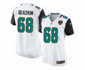 Women's Nike Jacksonville Jaguars #68 Kelvin Beachum White NFL Jersey