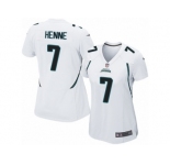 Women's Nike Jacksonville Jaguars #7 Chad Henne Game White NFL Jersey