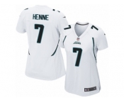 Women's Nike Jacksonville Jaguars #7 Chad Henne Game White NFL Jersey