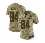 Women's Nike Jacksonville Jaguars #84 Keelan Cole Limited Camo 2018 Salute to Service NFL Jersey