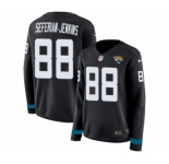 Women's Nike Jacksonville Jaguars #88 Austin Seferian-Jenkins Limited Black Therma Long Sleeve NFL Jersey