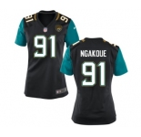Women's Nike Jacksonville Jaguars #91 YAnnick Ngakoue Black Alternate NFL Jersey