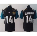 nike women nfl jerseys jacksonville jaguars #14 blackmon black[new nike]
