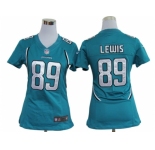 nike women nfl jerseys jacksonville jaguars #89 marcedes lewis green[nike]