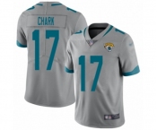 Youth Jacksonville Jaguars #17 DJ Chark Silver Inverted Legend Limited Football Jersey