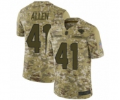 Youth Jacksonville Jaguars #41 Josh Allen Limited Camo 2018 Salute to Service Football Jersey