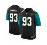 Youth Jacksonville Jaguars #93 Calais Campbell Nike Black Jersey