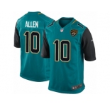 Youth Nike Jacksonville Jaguars #10 Brandon Allen Game Teal Green Team Color NFL Jersey