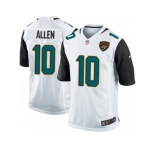 Youth Nike Jacksonville Jaguars #10 Brandon Allen Game White NFL Jersey