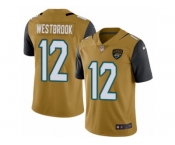 Youth Nike Jacksonville Jaguars #12 Dede Westbrook Limited Gold Rush NFL Jersey