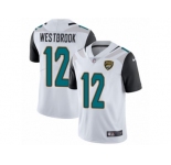 Youth Nike Jacksonville Jaguars #12 Dede Westbrook White Vapor Untouchable Limited Player NFL Jersey