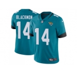Youth Nike Jacksonville Jaguars #14 Justin Blackmon Teal Green Team Color Stitched NFL Vapor Untouchable Limited Jersey