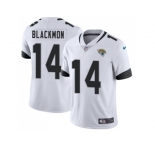 Youth Nike Jacksonville Jaguars #14 Justin Blackmon White Stitched NFL Vapor Untouchable Limited Jersey