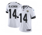 Youth Nike Jacksonville Jaguars #14 Justin Blackmon White Stitched NFL Vapor Untouchable Limited Jersey
