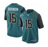 Youth Nike Jacksonville Jaguars #15 Allen Robinson Teal Green Team Color NFL Jersey