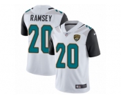 Youth Nike Jacksonville Jaguars #20 Jalen Ramsey White Vapor Untouchable Limited Player NFL Jersey