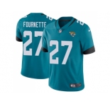 Youth Nike Jacksonville Jaguars #27 Leonard Fournette Teal Green Team Color Stitched NFL Vapor Untouchable Limited Jersey