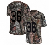 Youth Nike Jacksonville Jaguars #36 Ronnie Harrison Camo Rush Realtree Limited NFL Jersey