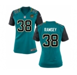 Youth Nike Jacksonville Jaguars #38 Jalen Ramsey Teal Green Team Color NFL Jersey