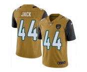 Youth Nike Jacksonville Jaguars #44 Myles Jack Limited Gold Rush NFL Jersey