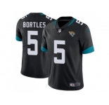 Youth Nike Jacksonville Jaguars #5 Blake Bortles Black Alternate Stitched NFL Vapor Untouchable Limited Jersey