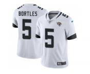 Youth Nike Jacksonville Jaguars #5 Blake Bortles White Stitched NFL Vapor Untouchable Limited Jersey
