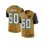 Youth Nike Jacksonville Jaguars #50 Telvin Smith Limited Gold Rush NFL Jersey