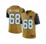 Youth Nike Jacksonville Jaguars #68 Earl Watford Limited Gold Rush NFL Jersey
