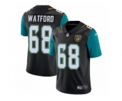 Youth Nike Jacksonville Jaguars #68 Earl Watford Vapor Untouchable Limited Black Alternate NFL Jersey