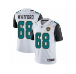 Youth Nike Jacksonville Jaguars #68 Earl Watford White Vapor Untouchable Limited Player NFL Jersey