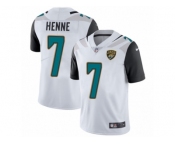 Youth Nike Jacksonville Jaguars #7 Chad Henne White Vapor Untouchable Limited Player NFL Jersey