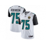 Youth Nike Jacksonville Jaguars #75 Cam Robinson Elite White NFL Jersey