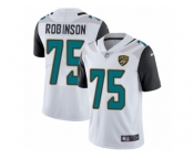 Youth Nike Jacksonville Jaguars #75 Cam Robinson Elite White NFL Jersey