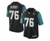Youth Nike Jacksonville Jaguars #76 Branden Albert Limited Black Alternate NFL Jersey