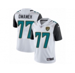 Youth Nike Jacksonville Jaguars #77 Patrick Omameh White Vapor Untouchable Limited Player NFL Jersey