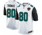 Youth Nike Jacksonville Jaguars #80 Julius Thomas Game White NFL Jersey