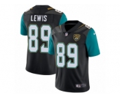 Youth Nike Jacksonville Jaguars #89 Marcedes Lewis Vapor Untouchable Limited Black Alternate NFL Jersey