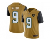 Youth Nike Jacksonville Jaguars #9 Brandon Allen Limited Gold Rush NFL Jersey