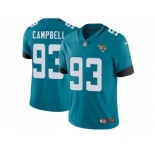 Youth Nike Jacksonville Jaguars #93 Calais Campbell Teal Green Team Color Stitched NFL Vapor Untouchable Limited Jersey