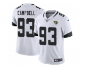 Youth Nike Jacksonville Jaguars #93 Calais Campbell White Stitched NFL Vapor Untouchable Limited Jersey