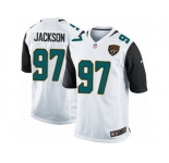 Youth Nike Jacksonville Jaguars #97 Malik Jackson Game White NFL Jersey