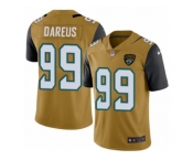 Youth Nike Jacksonville Jaguars #99 Marcell Dareus Limited Gold Rush Vapor Untouchable NFL Jersey