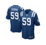 Men Nike Indianapolis Colts #59 Jeremiah George Game Royal Blue Team Color NFL Jersey