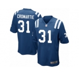 Men's Nike Indianapolis Colts #31 Antonio Cromartie Game Royal Blue Team Color NFL Jersey