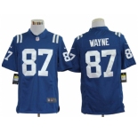 nike nfl jerseys Indianapolis Colts #87 Reggie Wayne Blue [game]