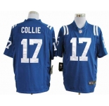 nike nfl jerseys indianapolis colts #17 ollie blue[game]
