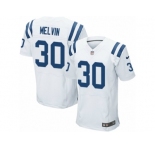 Men Nike Indianapolis Colts #30 Rashaan Melvin Elite White NFL Jersey