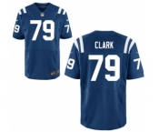 Men's Nike Indianapolis Colts #79 Le'Raven Clark Elite Royal Blue Team Color NFL Jersey