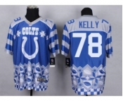 Nike Indianapolis Colts #78 Ryan Kelly Royal Blue Men's Stitched NFL Elite Noble Fashion Jersey
